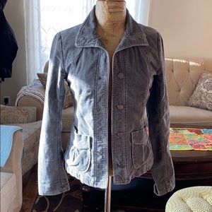 Eddie Bauer Grey Corduroy Jacket